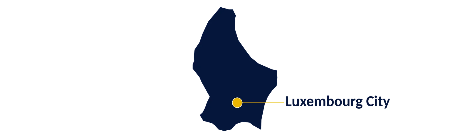 Map of SAP hubs in Luxembourg: Luxembourg City